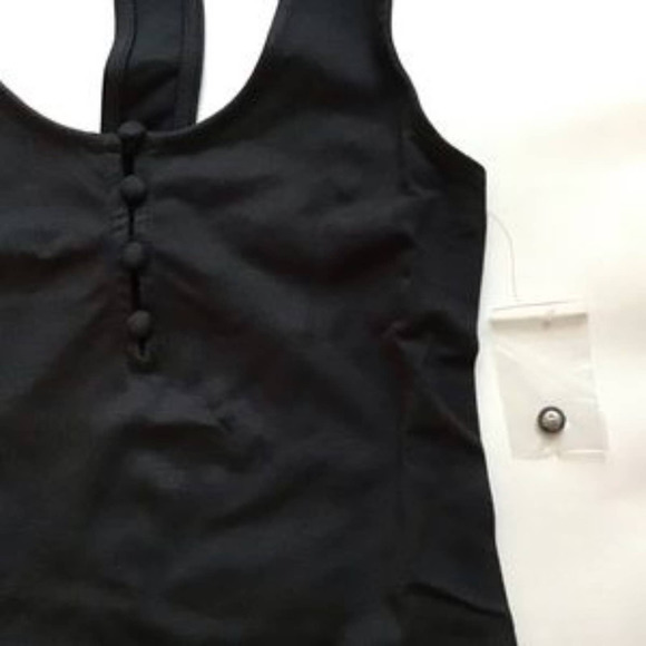 FREE PEOPLE Cami Hang Out Halter Top Black Sz XS NWOT - Picture 7 of 10